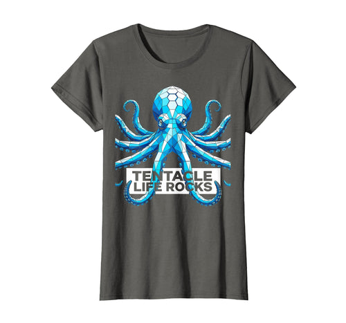 Tentacle Life Rocks Funny Octopus T-Shirt - Graphic Print Unisex - T-Shirt, Sweatshirt, Hoodie