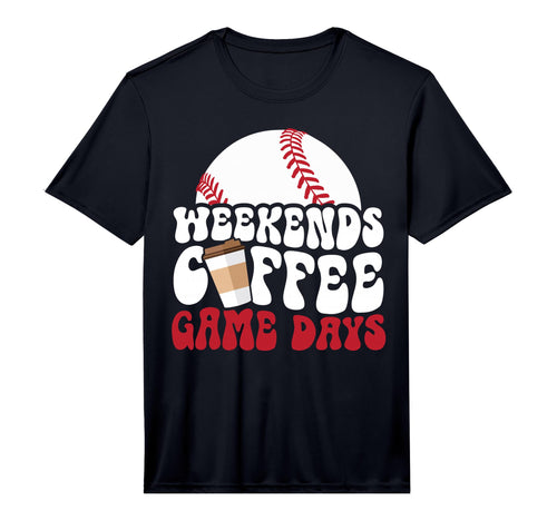 Mens Weekends Coffee Game Day T-Shirt - Custom Art Print Men Women - T-Shirt, Sweatshirt, Hoodie
