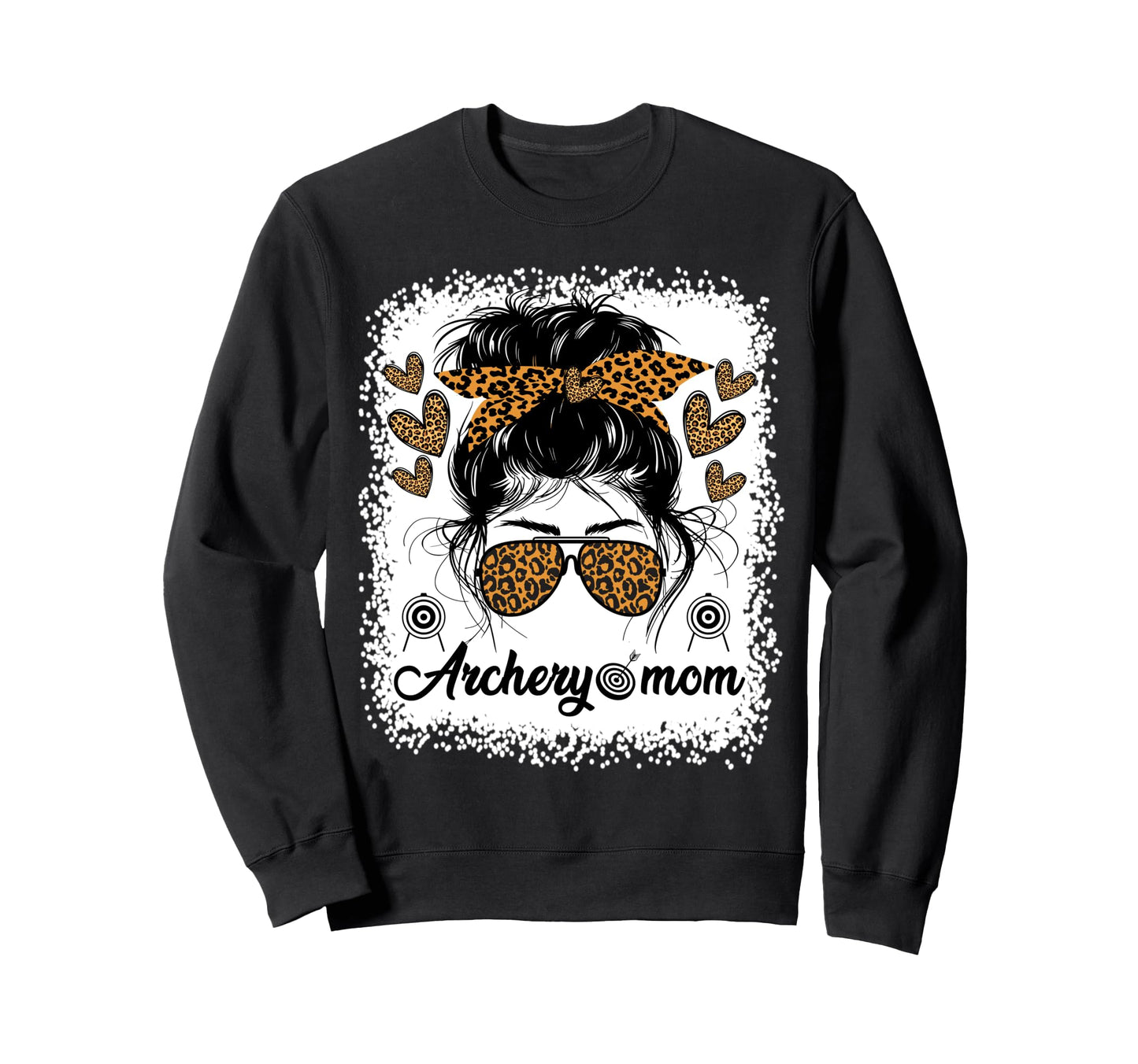 Archery Mom Archer Bowhunter Sweatshirt - Fun Novelty Design for Adults - T-Shirt, Sweatshirt, Hoodie