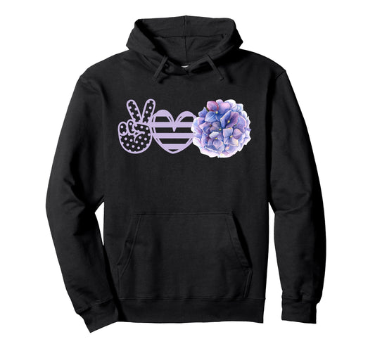 Hydrangea Shirts And Sweatshirts Sweatshirt - Minimalist Print for Adults - T-Shirt, Sweatshirt, Hoodie