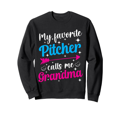 My Favorite Pitcher Calls Me Sweatshirt - Custom Art Print for Adults - T-Shirt, Sweatshirt, Hoodie