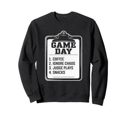 Game Day Screaming Funny Sarcastic Sweatshirt - Graphic Print Unisex - T-Shirt, Sweatshirt, Hoodie