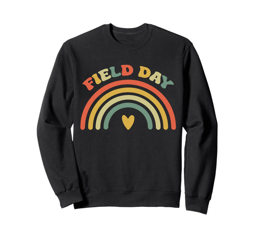 Field Day Rainbow Field Trip School Sweatshirt - Trendy Graphic Unisex - T-Shirt, Sweatshirt, Hoodie