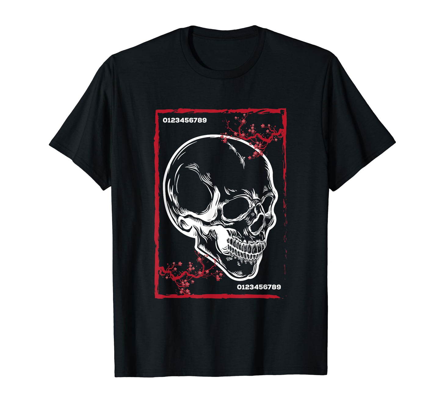 Japanese Demon Skull Devil Face T-Shirt - Trendy Graphic for Adults - T-Shirt, Sweatshirt, Hoodie