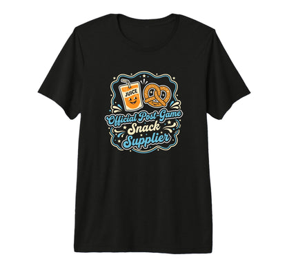 Post Game Snack Supplier T Ball Team T-Shirt - Novelty Apparel Men Women - T-Shirt, Sweatshirt, Hoodie