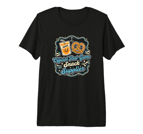 Post Game Snack Supplier T Ball Team T-Shirt - Novelty Apparel Men Women - T-Shirt, Sweatshirt, Hoodie