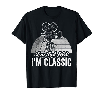 Im Not Old Im Film Camera T-Shirt - Graphic Print Men Women - T-Shirt, Sweatshirt, Hoodie