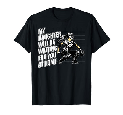 Softball Catcher Proud Mom And Dad Game T-Shirt - Minimalist Print Unisex - T-Shirt, Sweatshirt, Hoodie