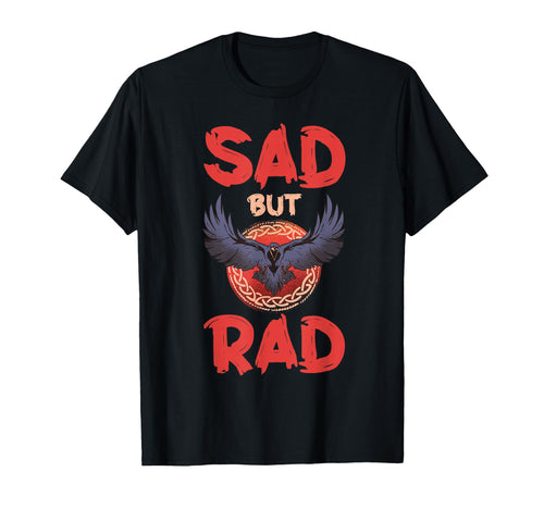 Sad But Rad Vaporwave Goth Bird Alt T-Shirt - Unique Graphic Men Women - T-Shirt, Sweatshirt, Hoodie
