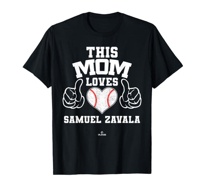 This Mom Loves Samuel Zavala Prospect T-Shirt - Graphic Print for Adults - T-Shirt, Sweatshirt, Hoodie