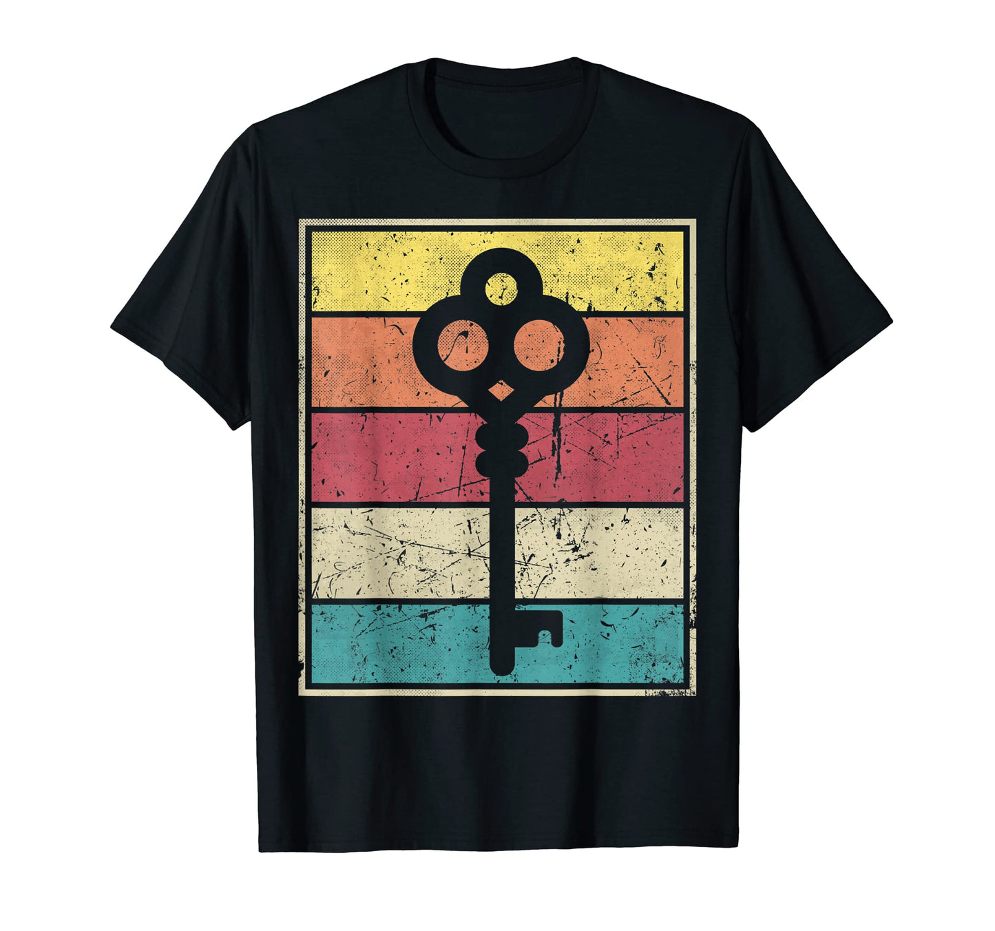Key Stripes T-Shirt - Aesthetic Graphic Unisex - T-Shirt, Sweatshirt, Hoodie