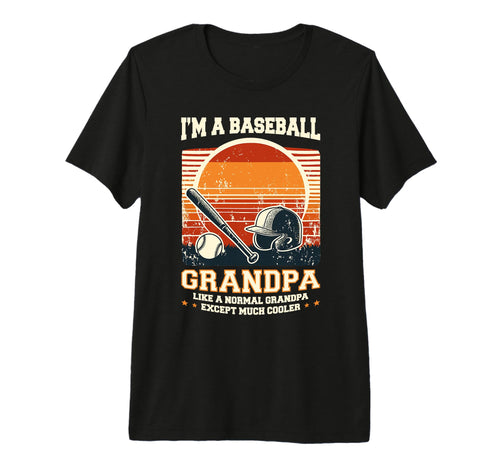 Mens Grandpa Baseball Player Baseballer T-Shirt - Aesthetic Graphic Unisex - T-Shirt, Sweatshirt, Hoodie