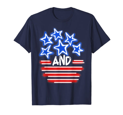 Stars And Stripes American Flag 4Th T-Shirt - Unique Graphic Men Women - T-Shirt, Sweatshirt, Hoodie