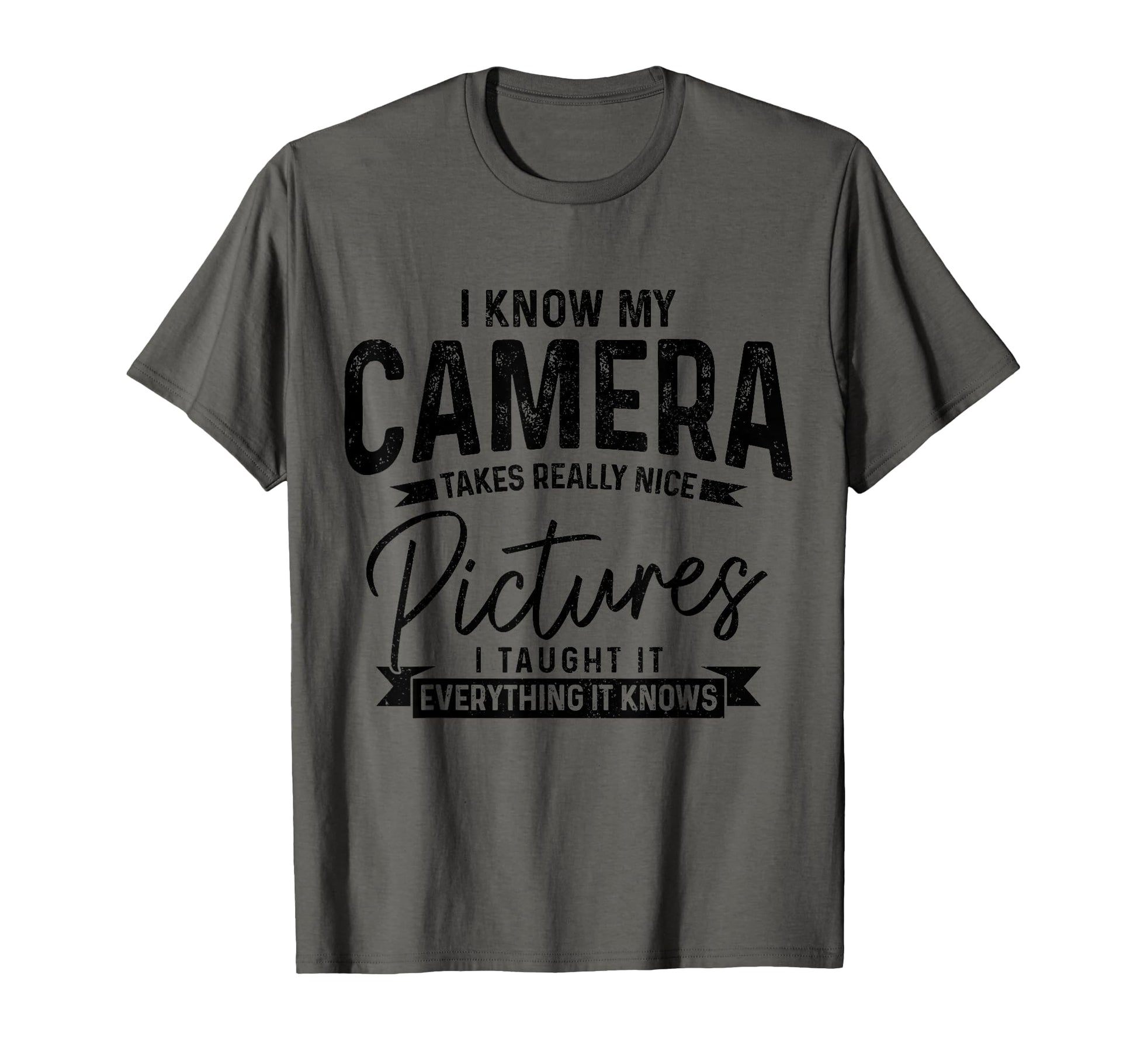 Funny Photographer Camera Funny T-Shirt - Fun Novelty Design Unisex - T-Shirt, Sweatshirt, Hoodie