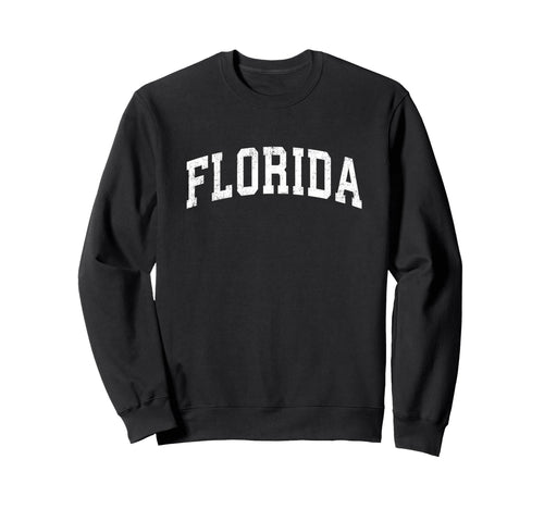 Florida Varsity Sports Text Sweatshirt - Fun Novelty Design for Adults - T-Shirt, Sweatshirt, Hoodie