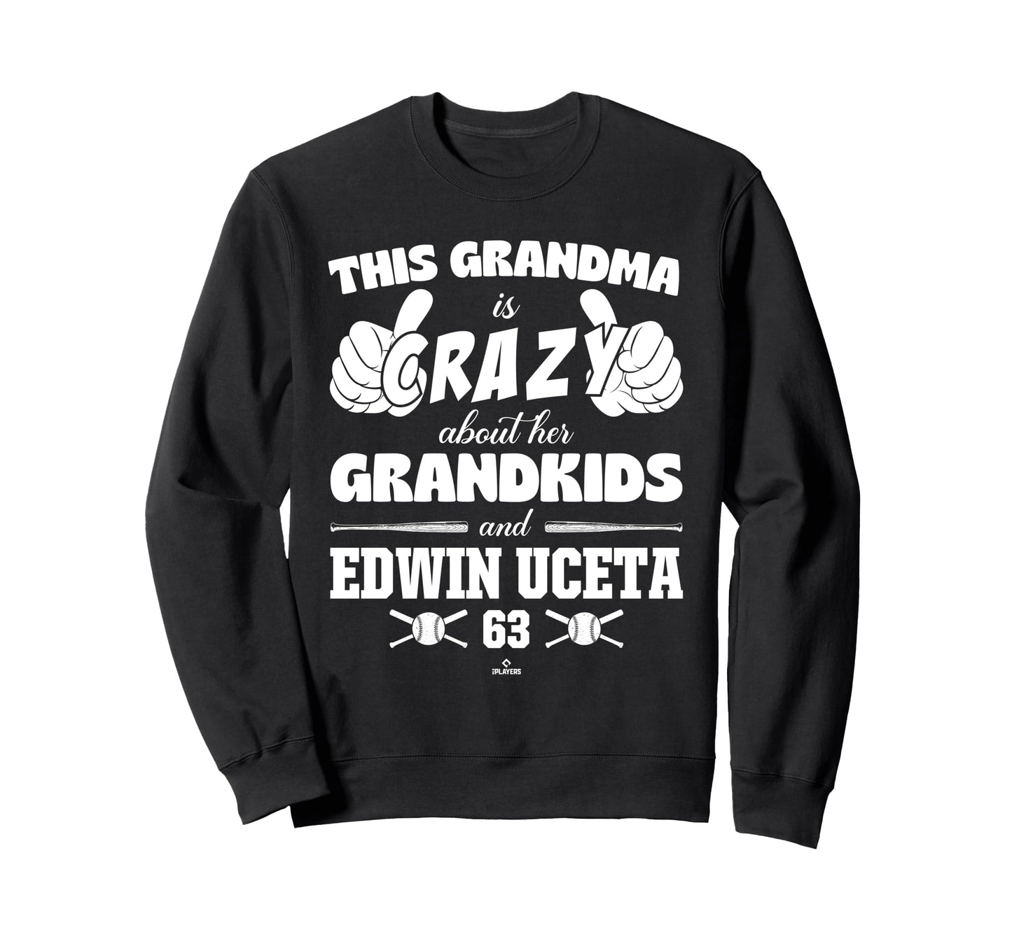 Grandma Crazy Edwin Uceta Tampa Bay Sweatshirt - Unique Graphic Unisex - T-Shirt, Sweatshirt, Hoodie
