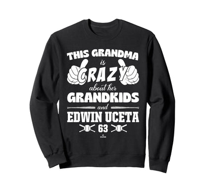 Grandma Crazy Edwin Uceta Tampa Bay Sweatshirt - Unique Graphic Unisex - T-Shirt, Sweatshirt, Hoodie