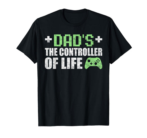 Gamer Dad Fathers Day Dads Controller T-Shirt - Minimalist Print Unisex - T-Shirt, Sweatshirt, Hoodie