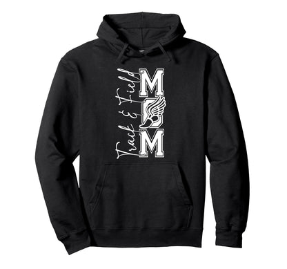 Track And Field Mom Cross Country Track Hoodie - Unique Graphic Unisex - T-Shirt, Sweatshirt, Hoodie
