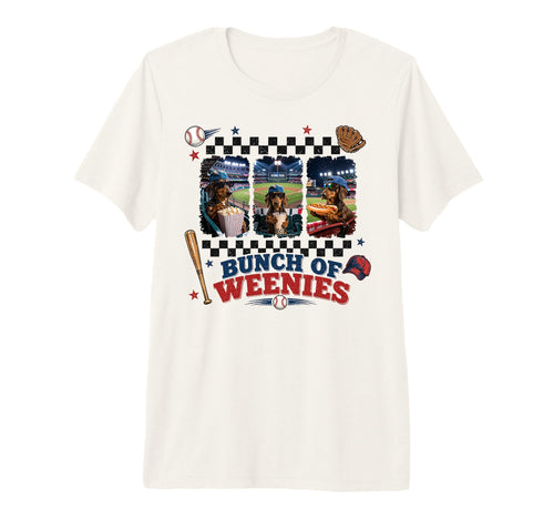 Funny Weenies Dachshunds Baseball Dog T-Shirt - Novelty Apparel Men Women - T-Shirt, Sweatshirt, Hoodie