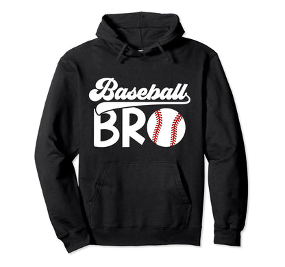 Baseball Bro Best Baseball Brother Hoodie - Custom Art Print Unisex - T-Shirt, Sweatshirt, Hoodie