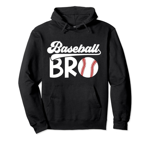 Baseball Bro Best Baseball Brother Hoodie - Custom Art Print Unisex - T-Shirt, Sweatshirt, Hoodie