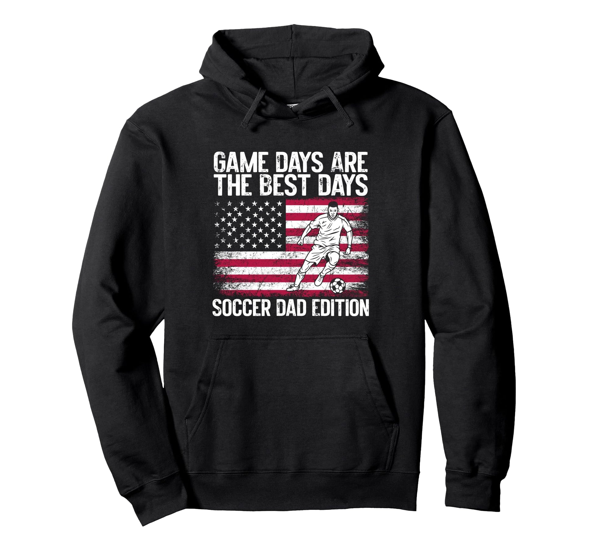 Game Days Are Best Days Soccer Dad Hoodie - Aesthetic Graphic for Adults - T-Shirt, Sweatshirt, Hoodie
