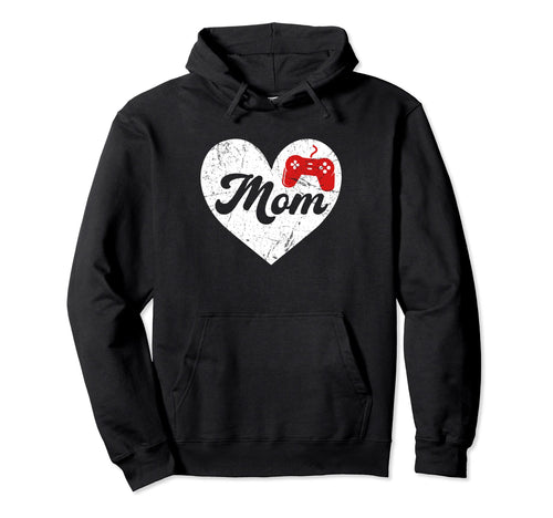 Mothers Day Distressed Heart Video Hoodie - Streetwear Style Men Women - T-Shirt, Sweatshirt, Hoodie