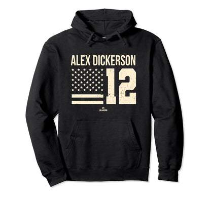Alex Dickerson Flag Mlbpa San Francisco Hoodie - Trendy Graphic Unisex - T-Shirt, Sweatshirt, Hoodie