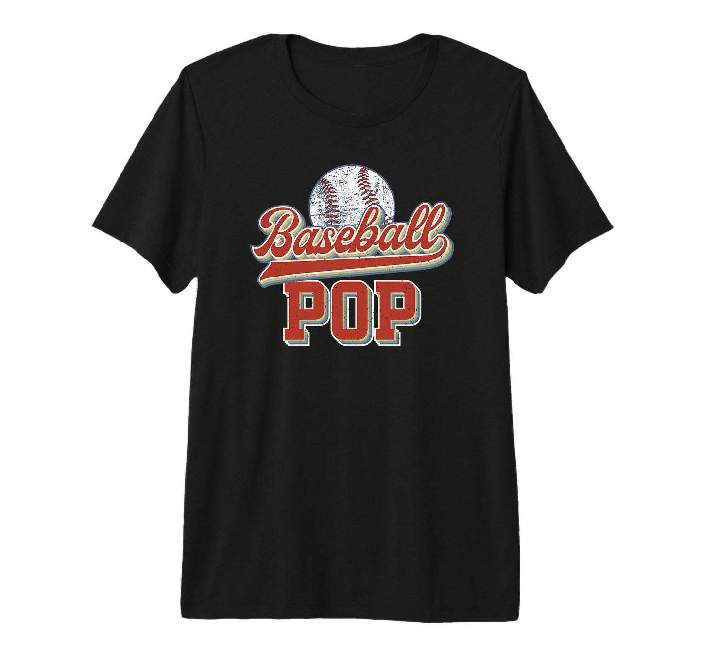 Mens Proud Baseball Pop Grandpa Pop T-Shirt - Streetwear Style Men Women - T-Shirt, Sweatshirt, Hoodie