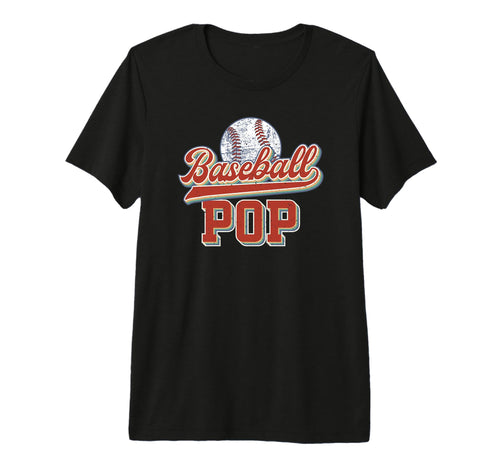 Mens Proud Baseball Pop Grandpa Pop T-Shirt - Streetwear Style Men Women - T-Shirt, Sweatshirt, Hoodie