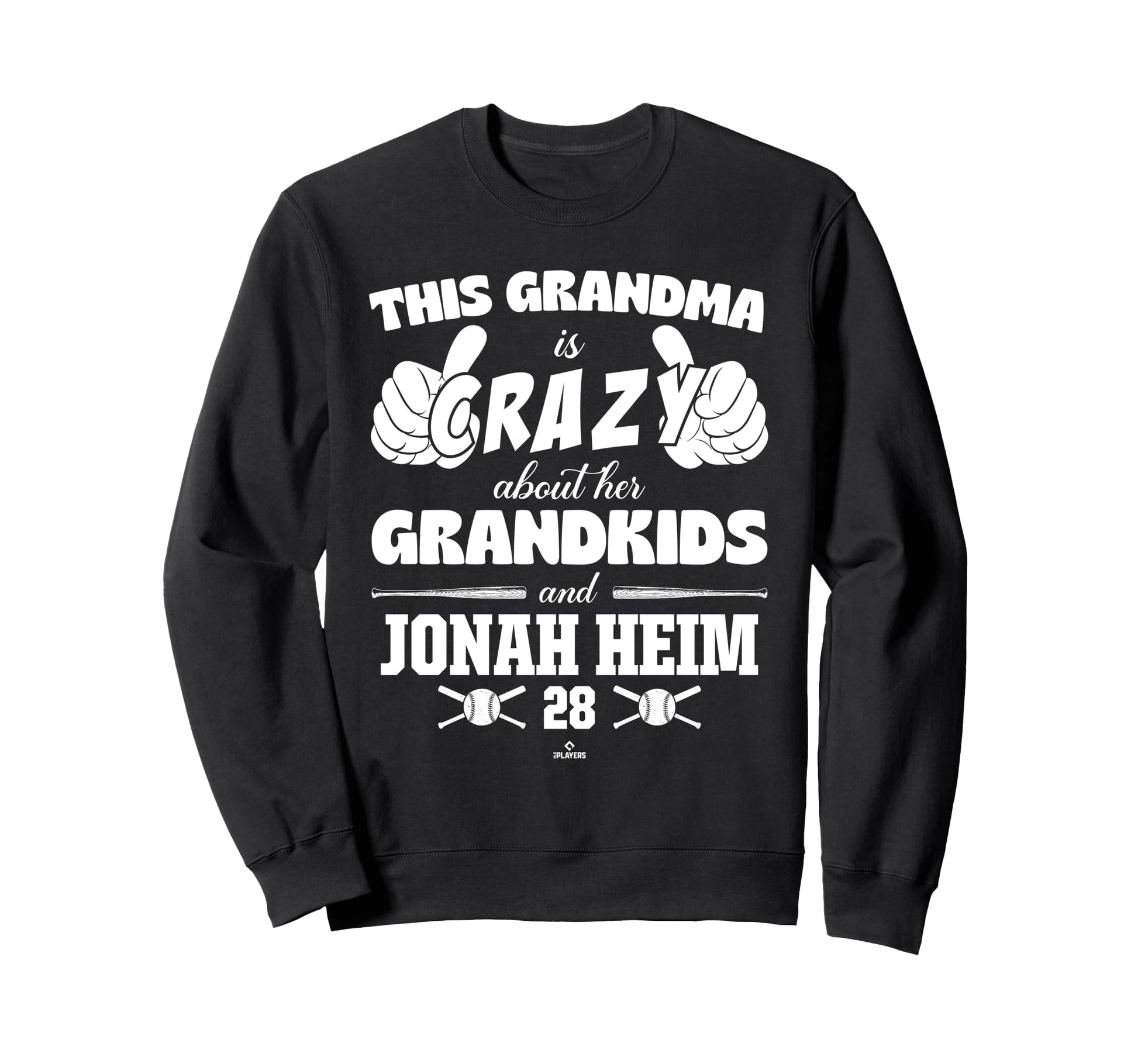Grandma Crazy Jonah Heim Texas Sweatshirt - Streetwear Style Men Women - T-Shirt, Sweatshirt, Hoodie