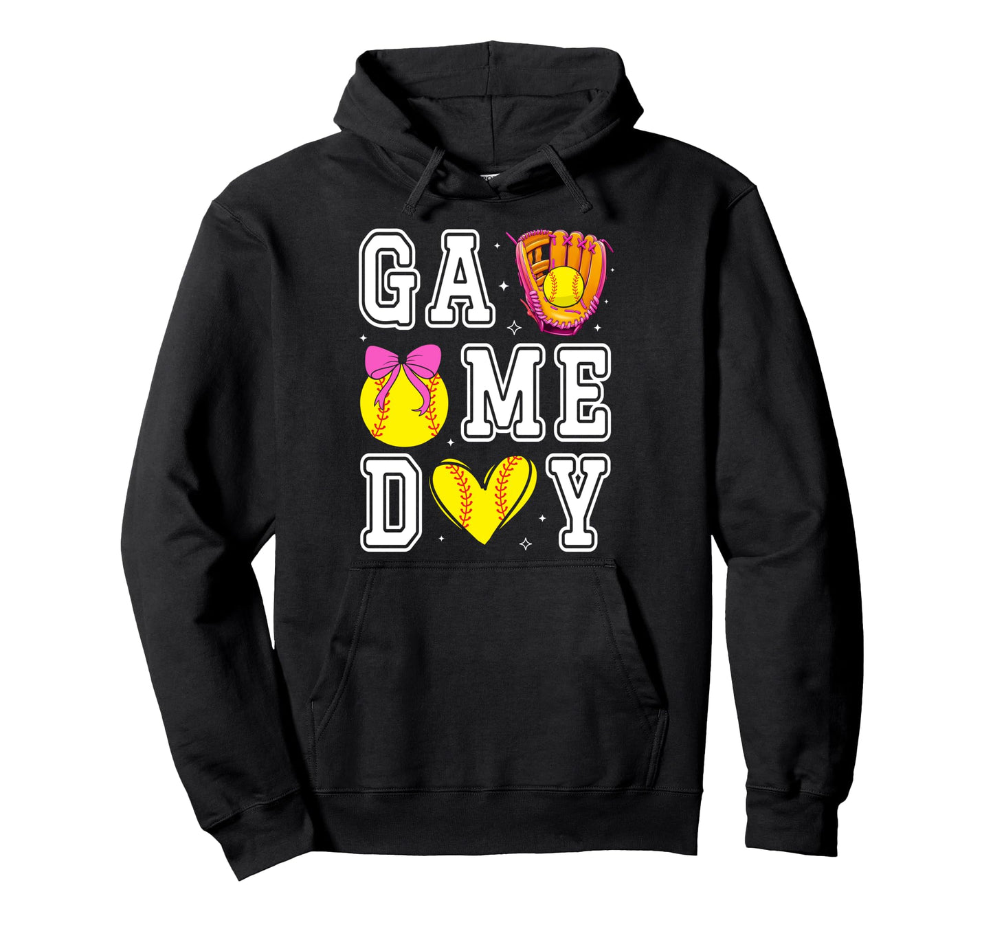 Softball Coquette Bow Softball Mom Hoodie - Custom Art Print Men Women - T-Shirt, Sweatshirt, Hoodie