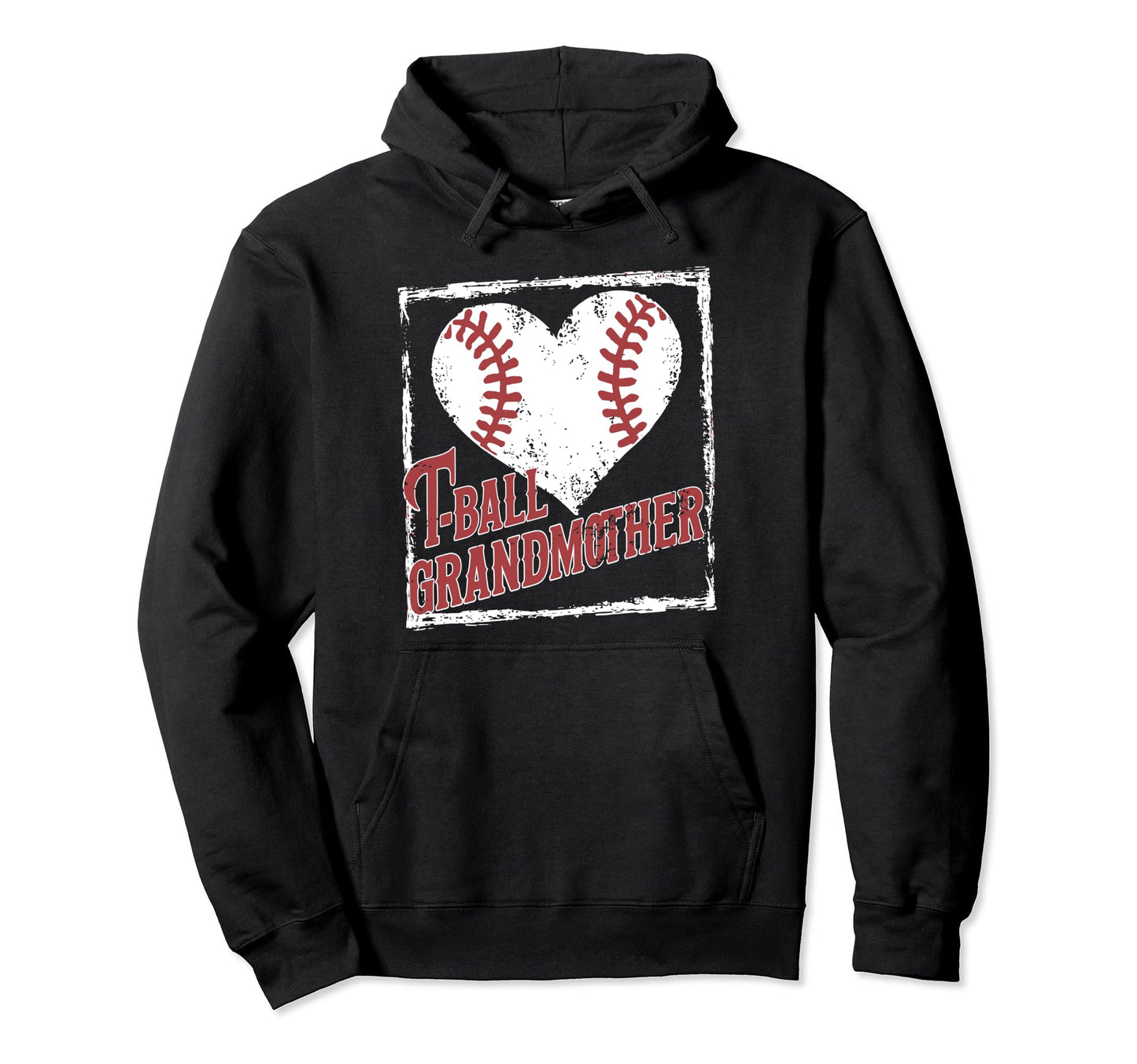 Baseball Grandma Grandmother Granny Hoodie - Aesthetic Graphic for Adults - T-Shirt, Sweatshirt, Hoodie