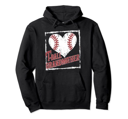 Baseball Grandma Grandmother Granny Hoodie - Aesthetic Graphic for Adults - T-Shirt, Sweatshirt, Hoodie