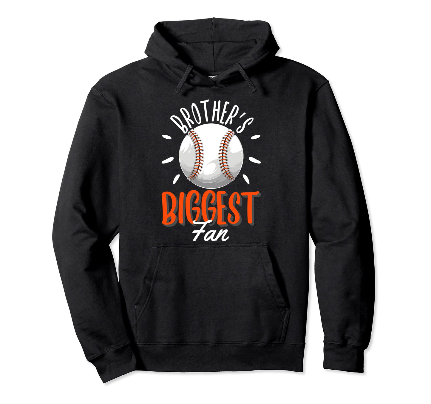 Baseball Brother Sports Hoodie - Minimalist Print Men Women - T-Shirt, Sweatshirt, Hoodie