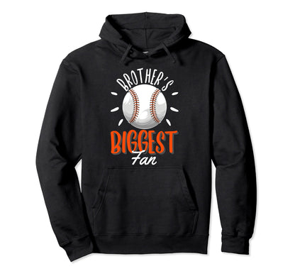 Baseball Brother Sports Hoodie - Minimalist Print Men Women - T-Shirt, Sweatshirt, Hoodie