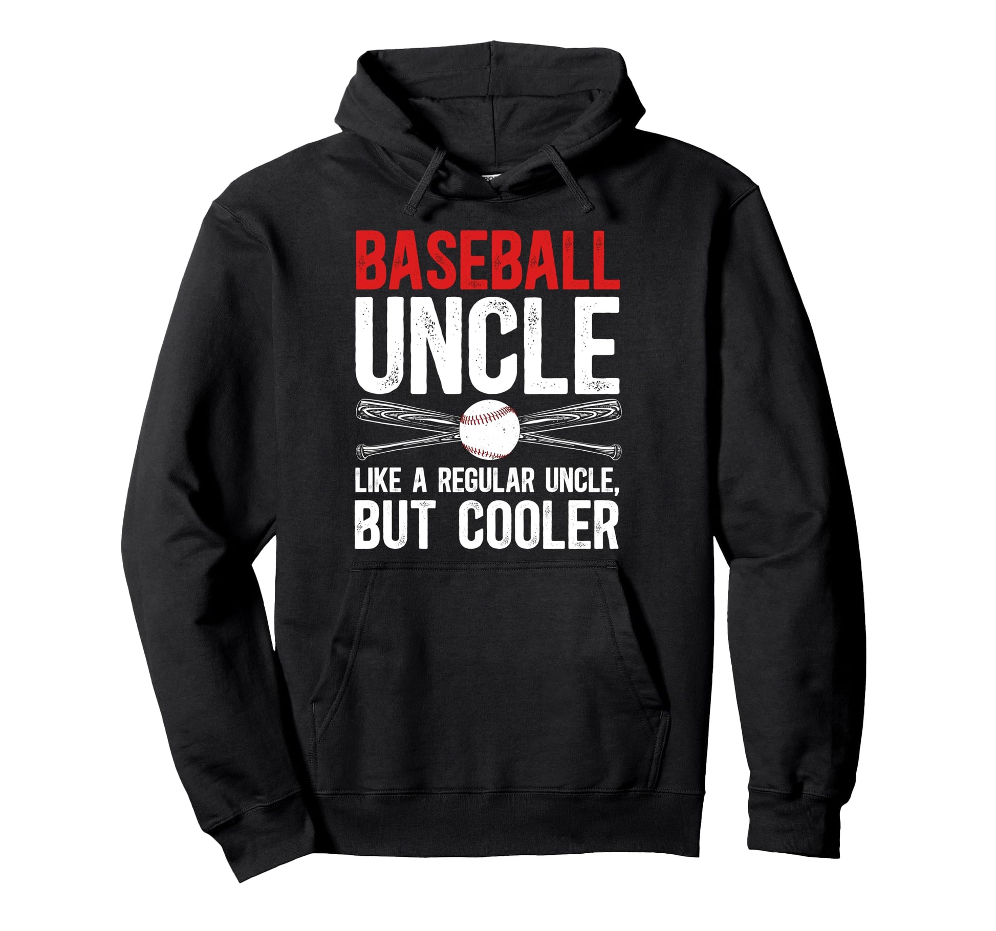Baseball Uncle Definition Uncle Hoodie - Novelty Apparel for Adults - T-Shirt, Sweatshirt, Hoodie