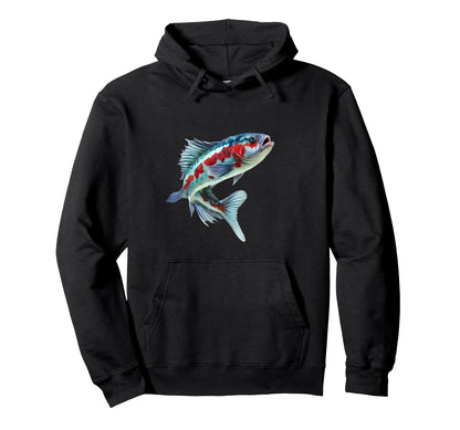 Rainbow Trout Fishing Hoodie - Streetwear Style for Adults - T-Shirt, Sweatshirt, Hoodie