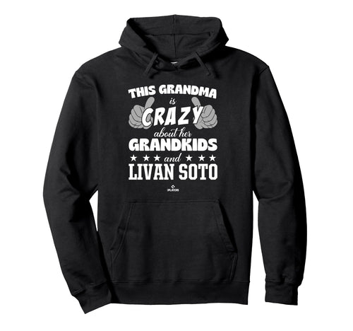 Grandma Crazy Livan Soto Prospect Baseball Hoodie - Unique Graphic Unisex - T-Shirt, Sweatshirt, Hoodie