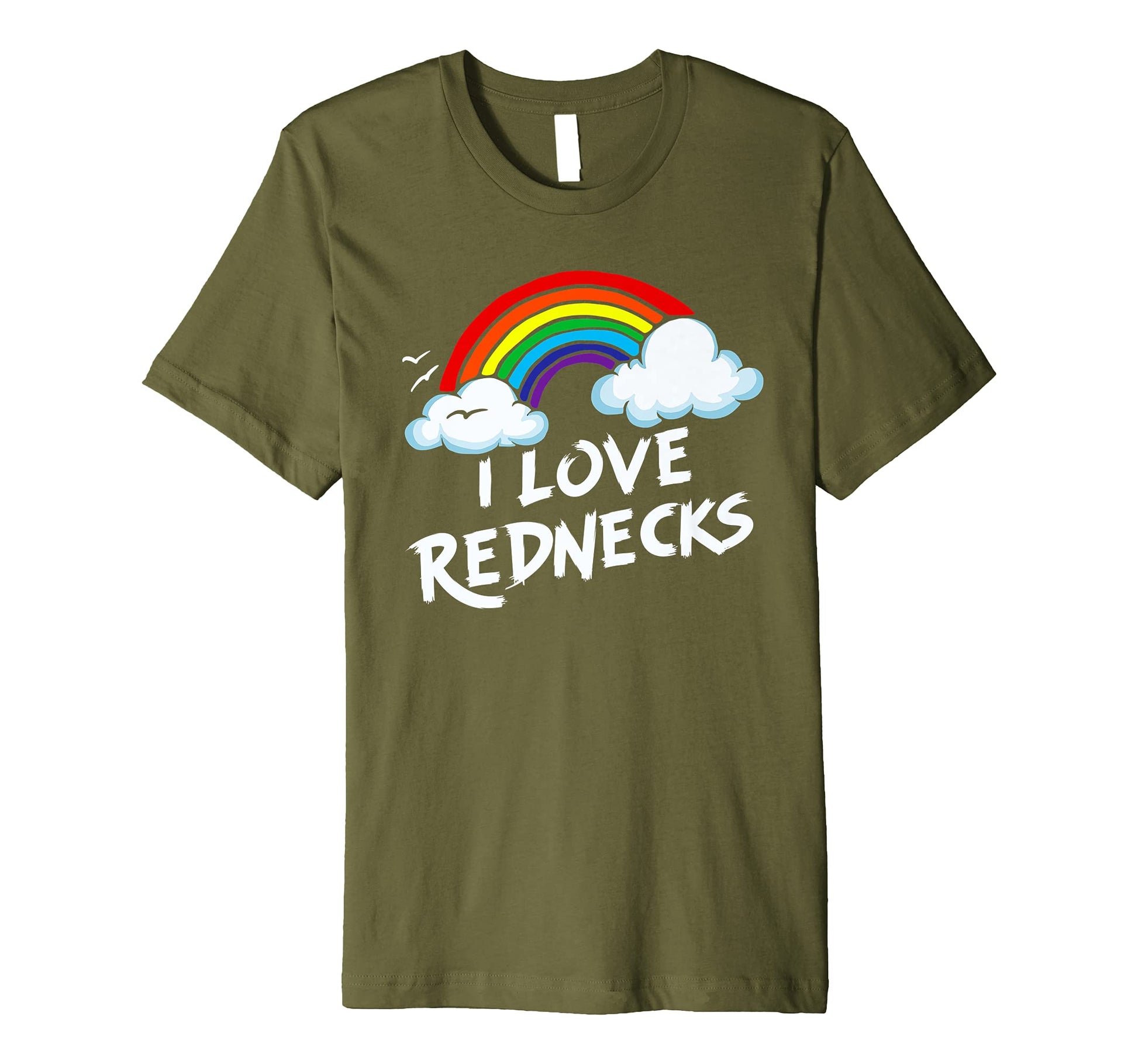 I Love Rednecks Funny Southern Rural T-Shirt - Unique Graphic for Adults - T-Shirt, Sweatshirt, Hoodie
