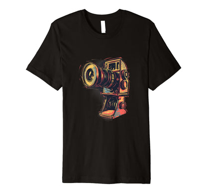 Photography Film Camera Photographer T-Shirt - Custom Art Print for Adults - T-Shirt, Sweatshirt, Hoodie