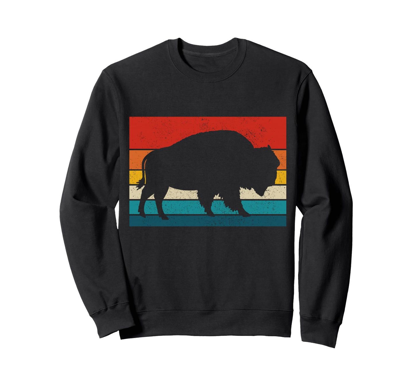 Bison American Buffalo National Sweatshirt - Streetwear Style for Adults - T-Shirt, Sweatshirt, Hoodie