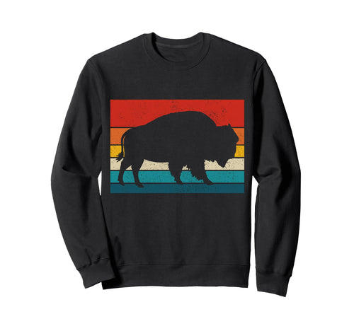 Bison American Buffalo National Sweatshirt - Streetwear Style for Adults - T-Shirt, Sweatshirt, Hoodie