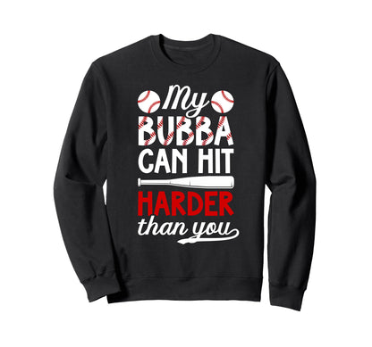 My Bubba Baseball Brother Sweatshirt - Aesthetic Graphic for Adults - T-Shirt, Sweatshirt, Hoodie