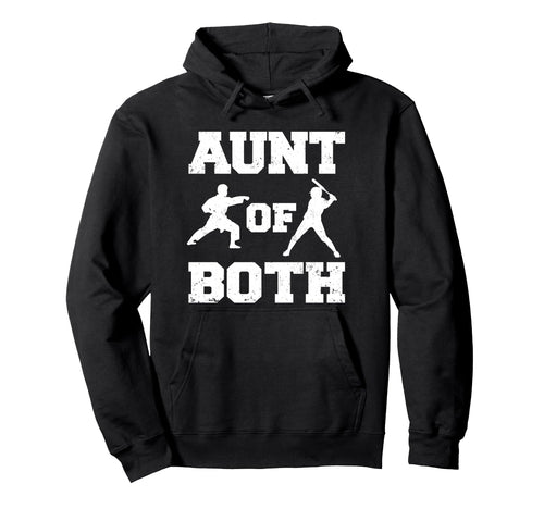 Aunt Both Karate And Baseball Funny Hoodie - Custom Art Print Men Women - T-Shirt, Sweatshirt, Hoodie