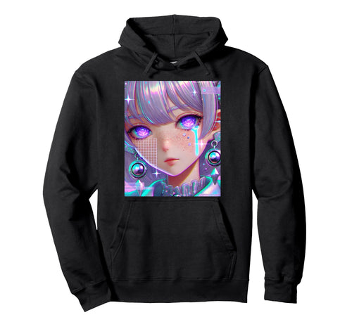 Anime Vaporwave Egirl Aesthetic Hoodie - Novelty Apparel Men Women - T-Shirt, Sweatshirt, Hoodie