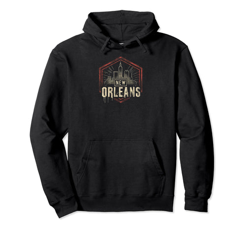 New Orleans Grit 90S Grunge Urbandecay Hoodie - Trendy Graphic for Adults - T-Shirt, Sweatshirt, Hoodie