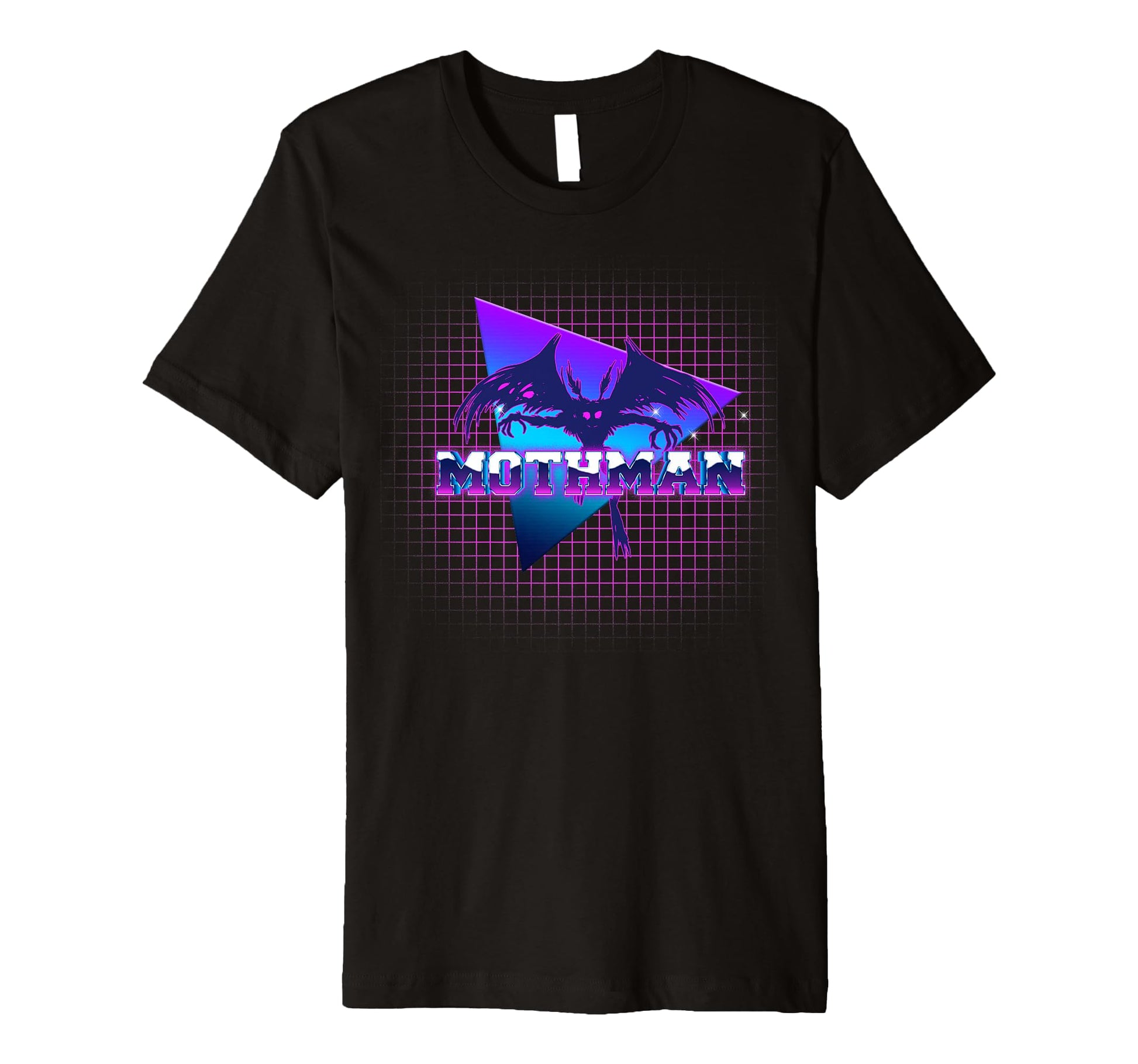 Vaporwave Aesthetic Mothman T-Shirt - Casual Everyday Wear Men Women - T-Shirt, Sweatshirt, Hoodie
