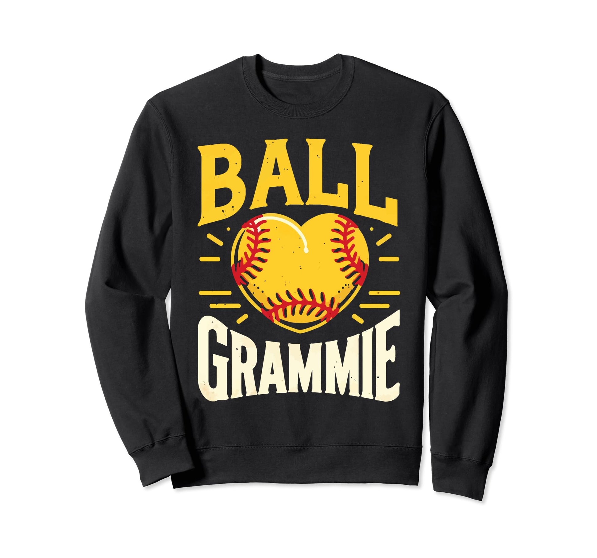 Baseball Grandma Grandmother Granny Sweatshirt - Minimalist Print Unisex - T-Shirt, Sweatshirt, Hoodie